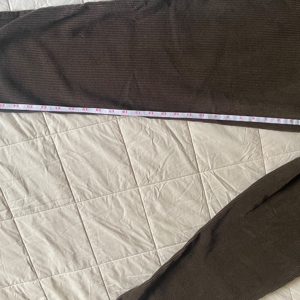 Frank And Oak Men's Jamie Tapered Corduroy - Brown - Mens 31 - Picture 4 of 6